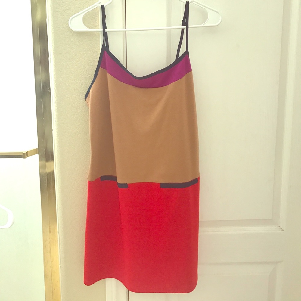 Sz Med. Colorblock Dress